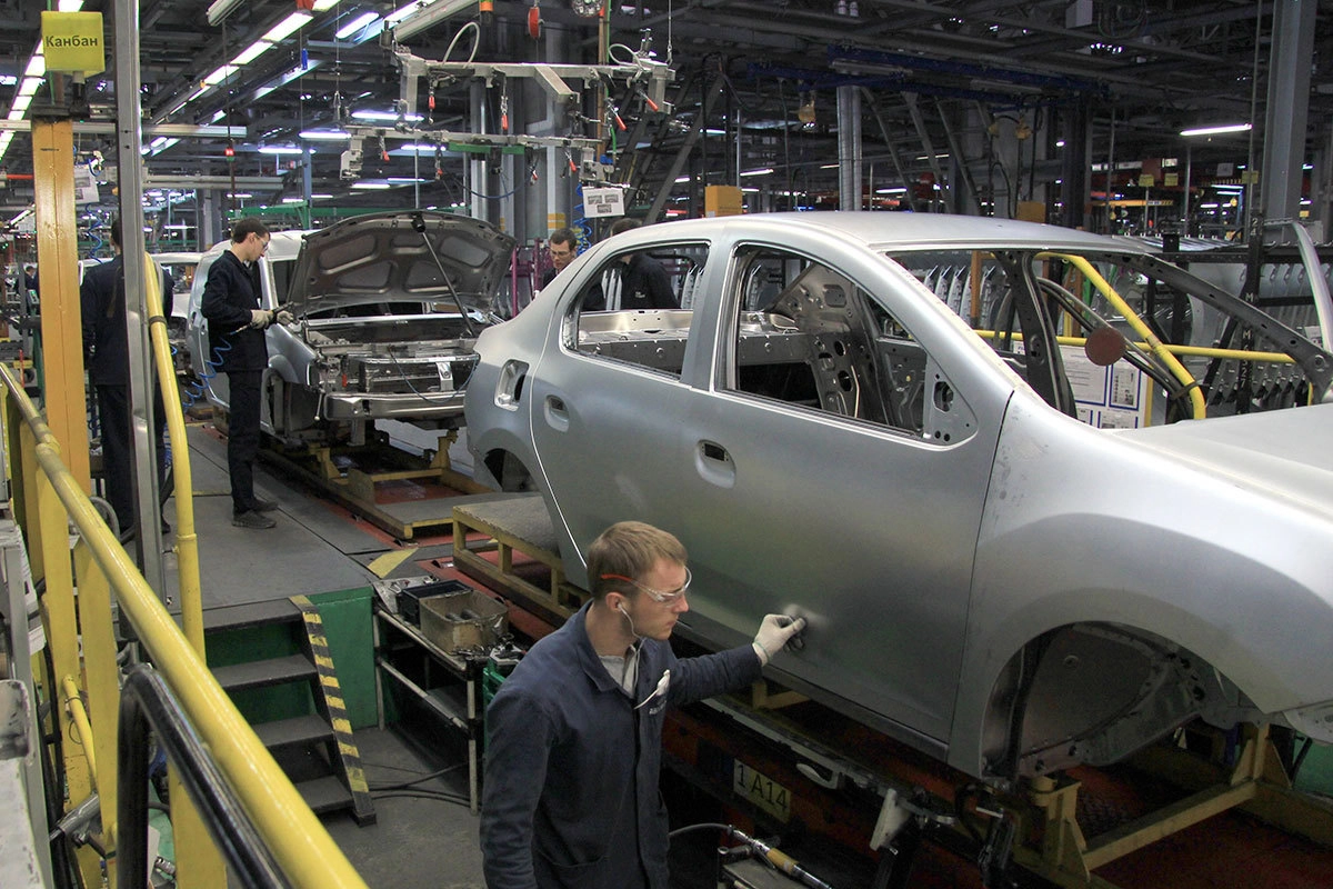 Завод "АвтоВАЗ" в Тольятти