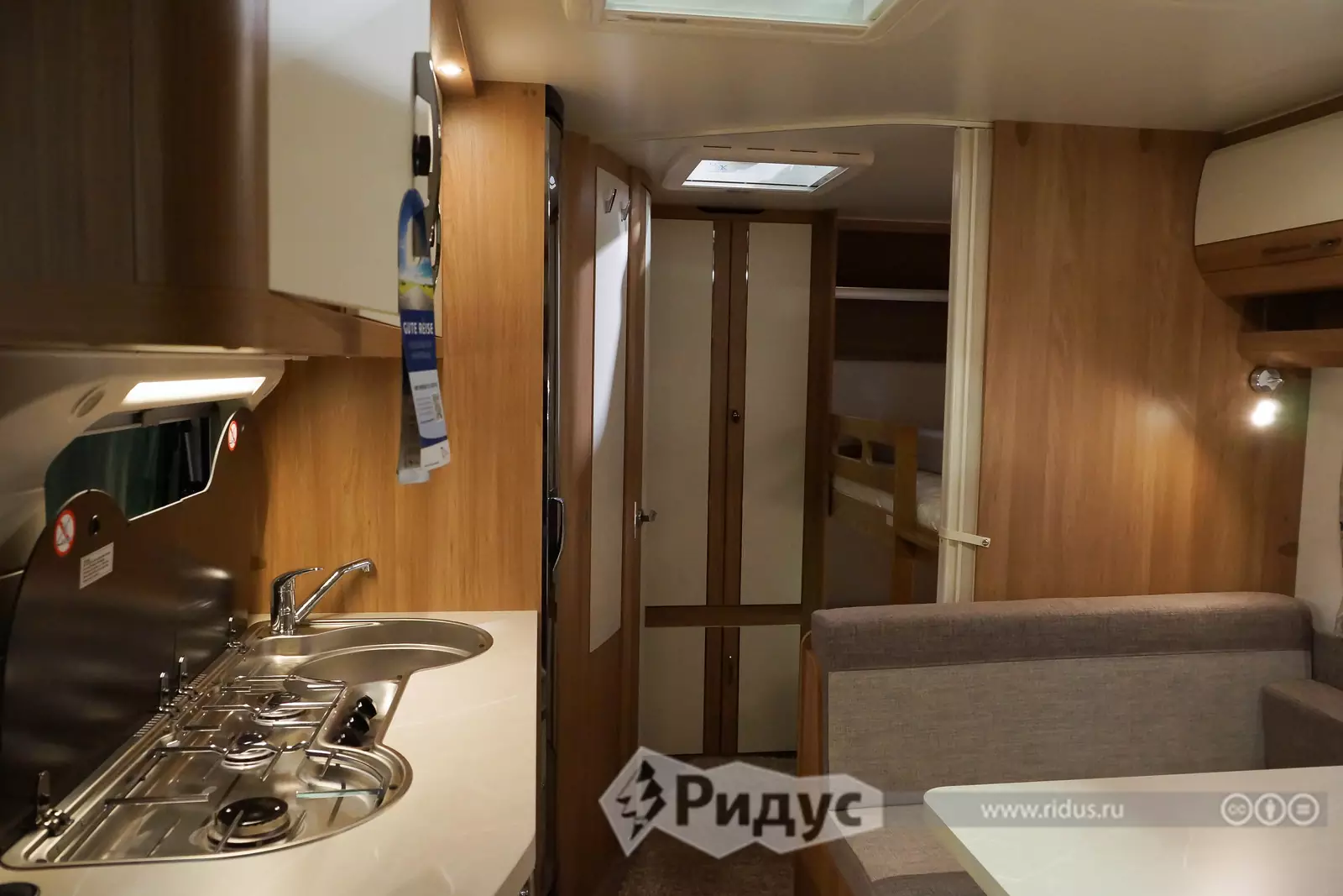 Немецкий автодом Hobby интерьер Немецкий автодом Hobby интерьер