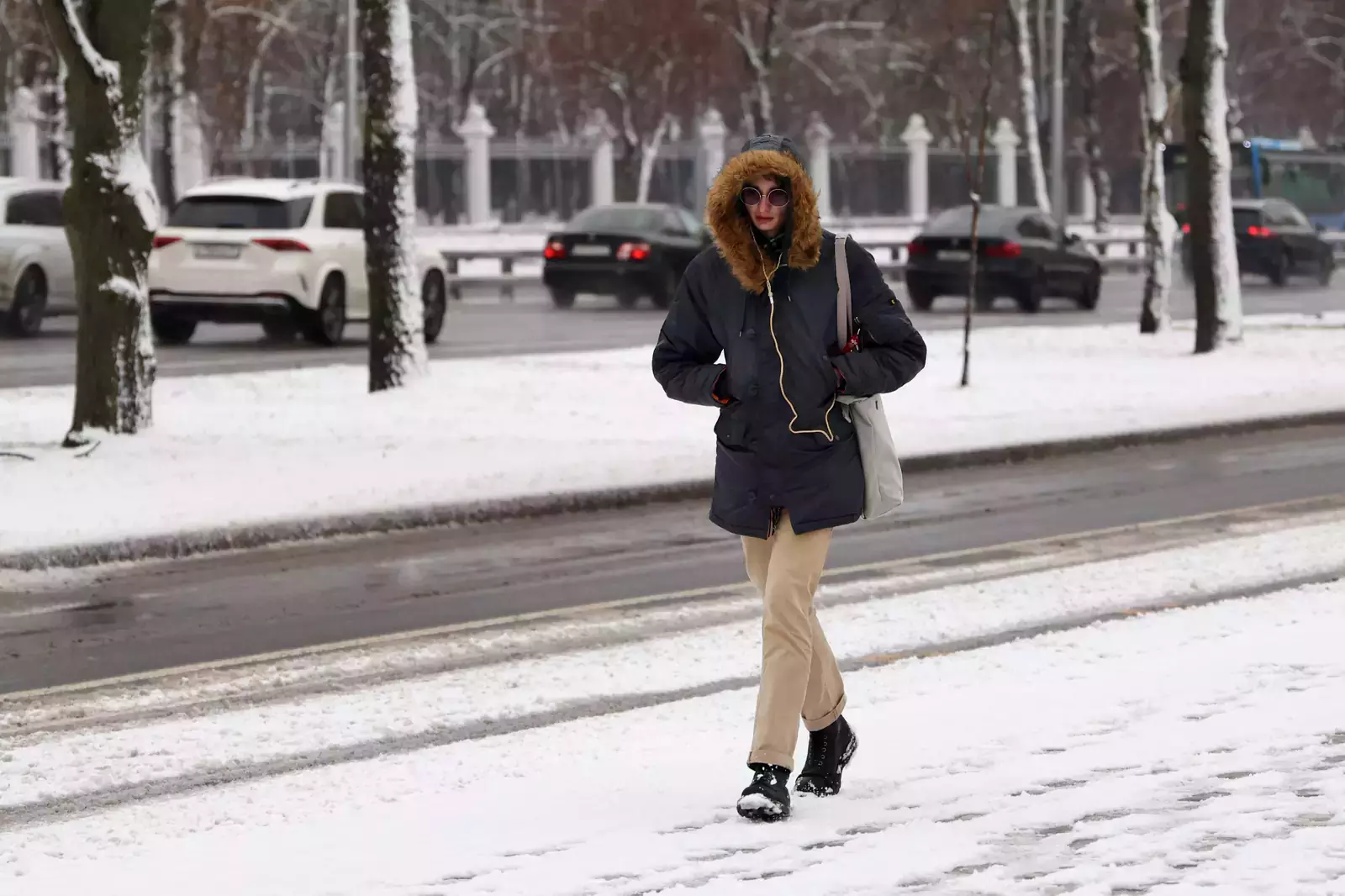 Приход зимы в Москву. Приход зимы в Москву.