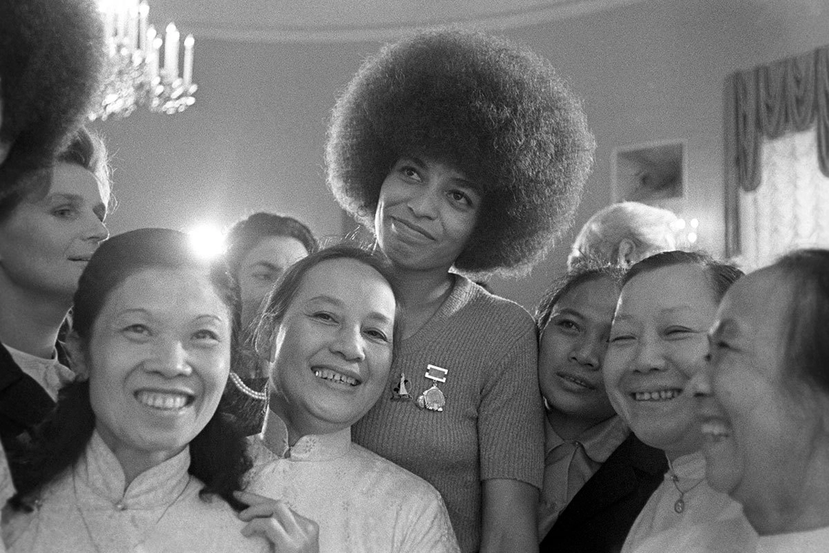 Анжела Дэвис в Москве, 1972 год