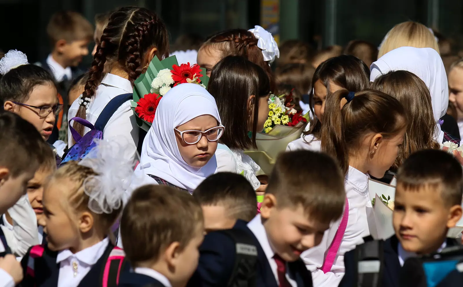 Школьники в Казани
