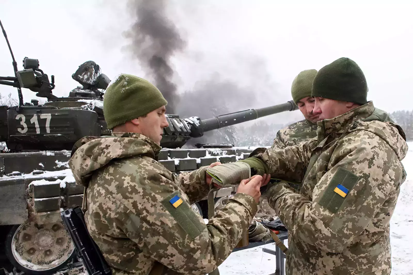 Украинские военные. © Zuma / ТАСС
