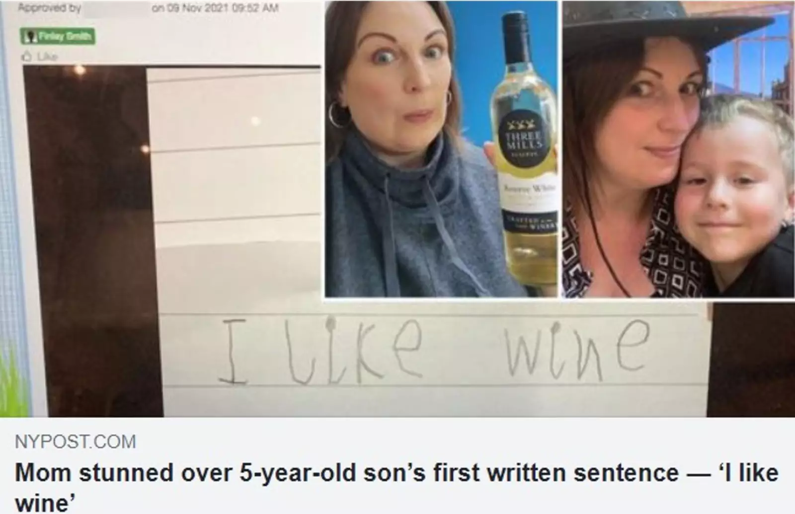 Кирсти со своим сыном Финли. Кирсти со своим сыном Финли.