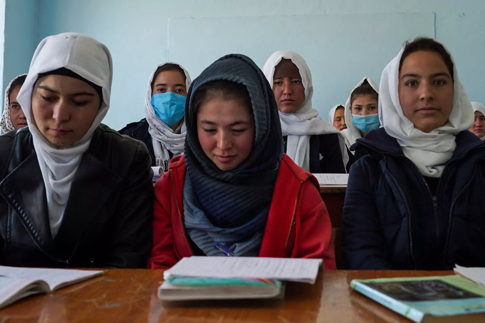 Школа для девочек в Афганистане.