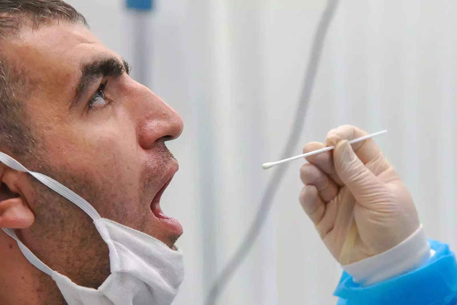 Тестирование на COVID-19. © Авилов Александр / Агентство «Москва» Тестирование на COVID-19. © Авилов Александр / Агентство «Москва»