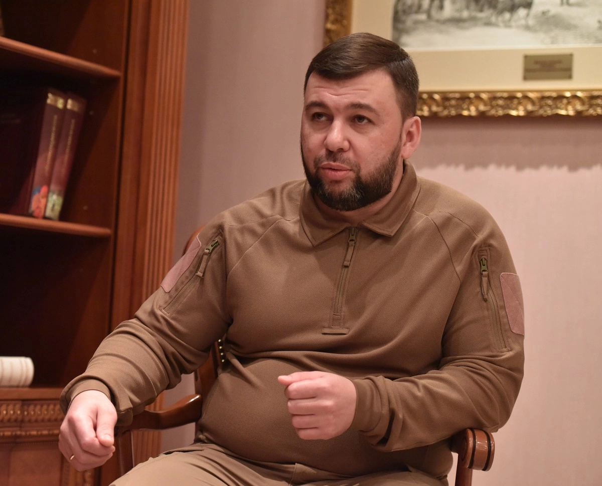 Глава Донецкой Народной Республики Денис Пушилин