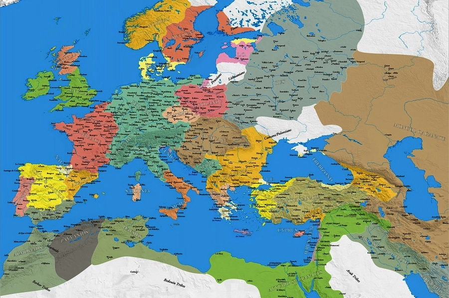 Европа в первой половине XIII века