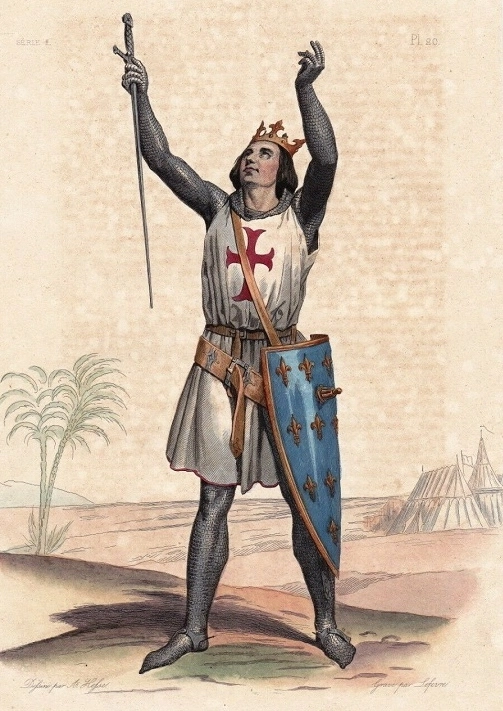 Король Людовик IX Французский