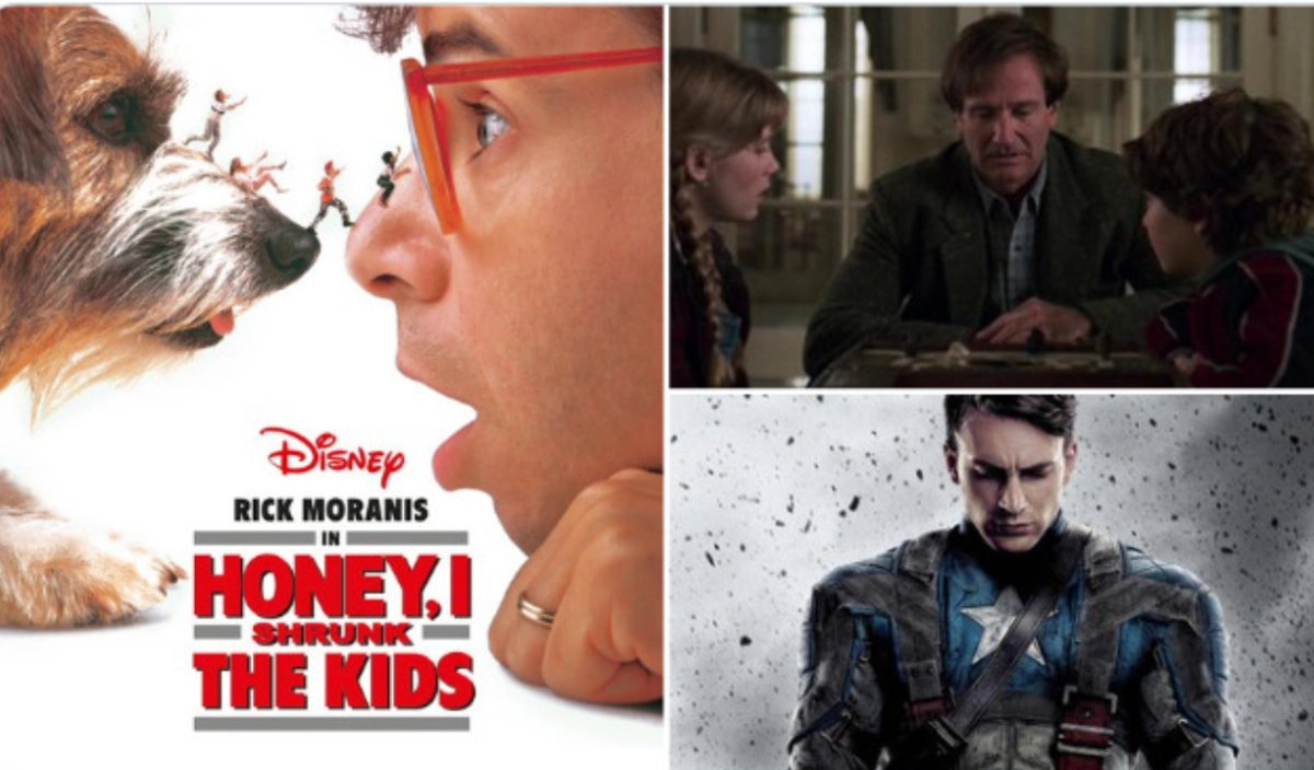 Фильмы «Дорогая, я уменьшил детей», «Джуманджи» и «Первый мститель» снял один и тот же человек — режиссер Джо Джонстон Фильмы «Дорогая, я уменьшил детей», «Джуманджи» и «Первый мститель» снял один и тот же человек — режиссер Джо Джонстон