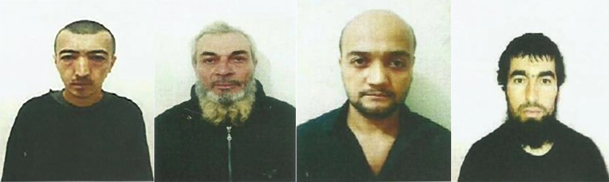 Али Расул Абдулла, Умран Юсуф Давашейл, Фархад Азиф Зияда и Фарид Амаданович Мамедов