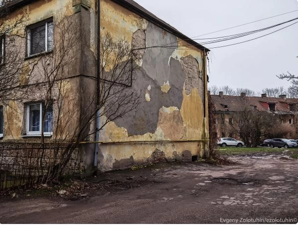Калининград, проспект Победы недалеко от центра города.