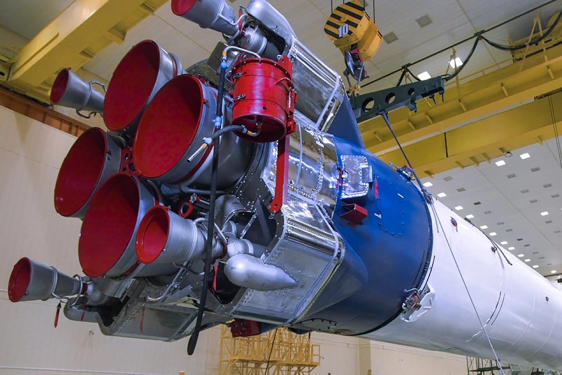 Двигатель РД-108 на ракете «Союз-2.1а»