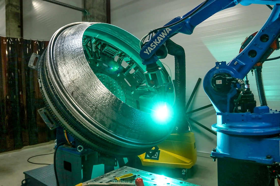 Выращивание силового шпангоута и торосферического участка топливного бака в S7 R&D