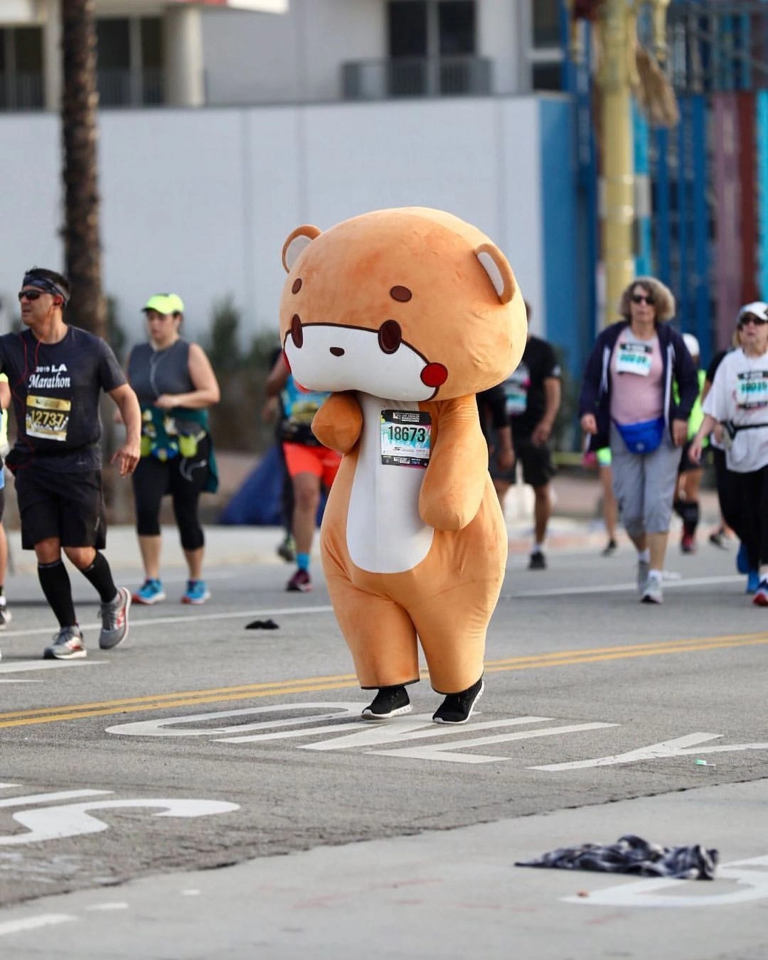В 2019 году Bearsun участвовал в марафоне в Лос-Анджелесе.