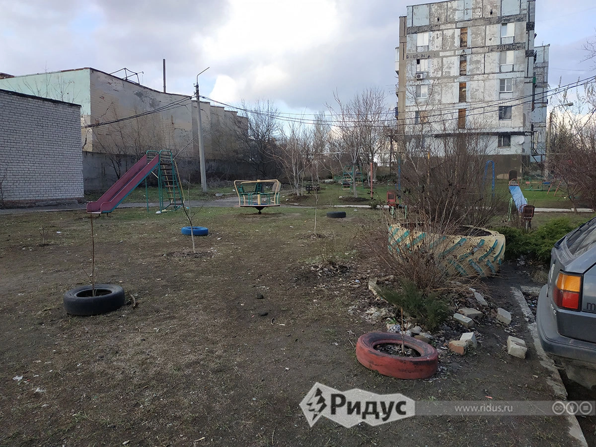 В вечер после обстрела на площадке ни одного ребенка