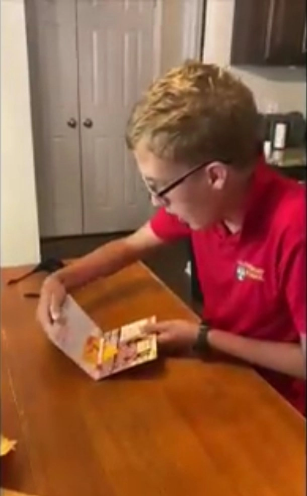 Недавно Кевину пришло письмо из колледжа