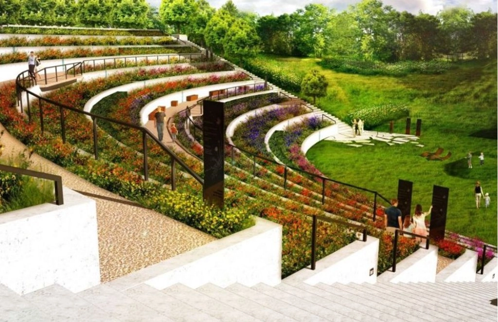 Проект нового сада для пчел в парке. Проект нового сада для пчел в парке.