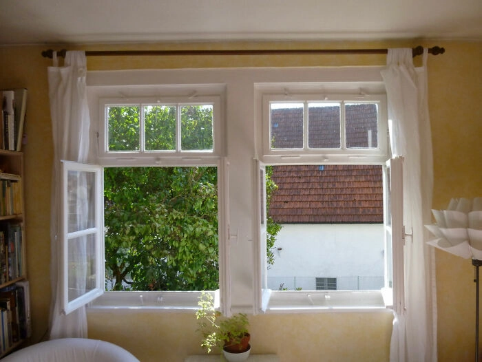 В Нидерландах почти никто не занавешивает окна шторами 