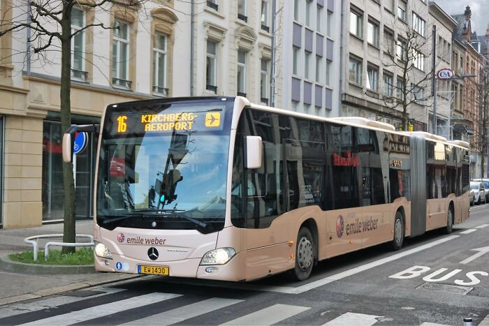 С 2020 года общественный транспорт Люксембурга бесплатный 
