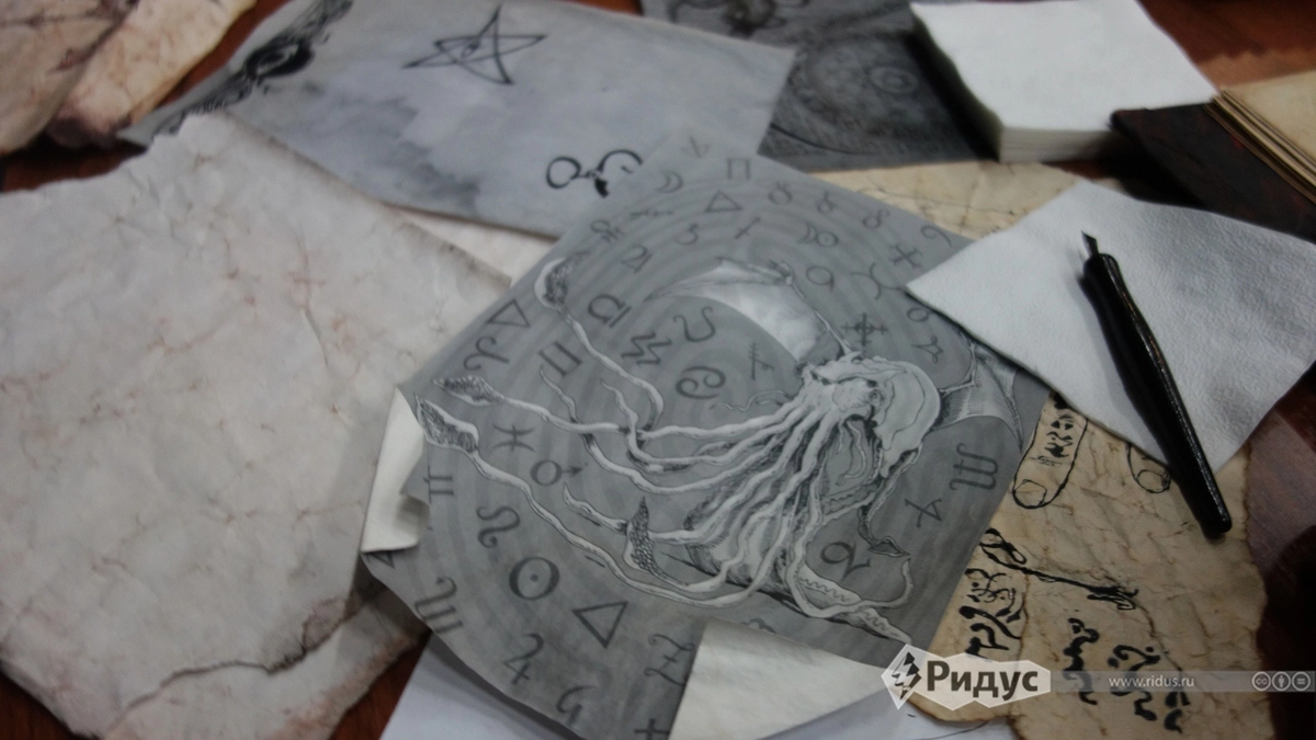 Потрясающие работы адептов Ктулху. Потрясающие работы адептов Ктулху.