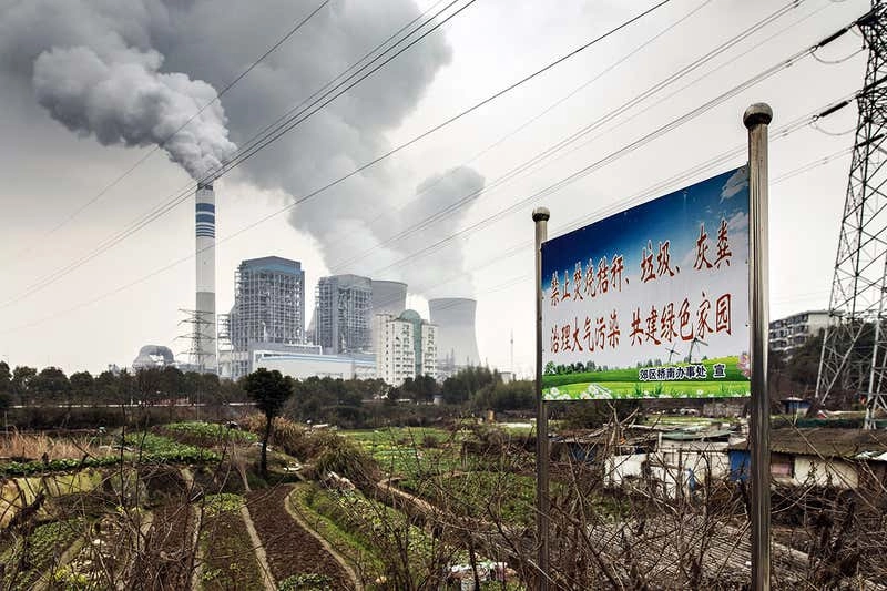 Китай является крупнейшим источником выбросов СО2 на планете.