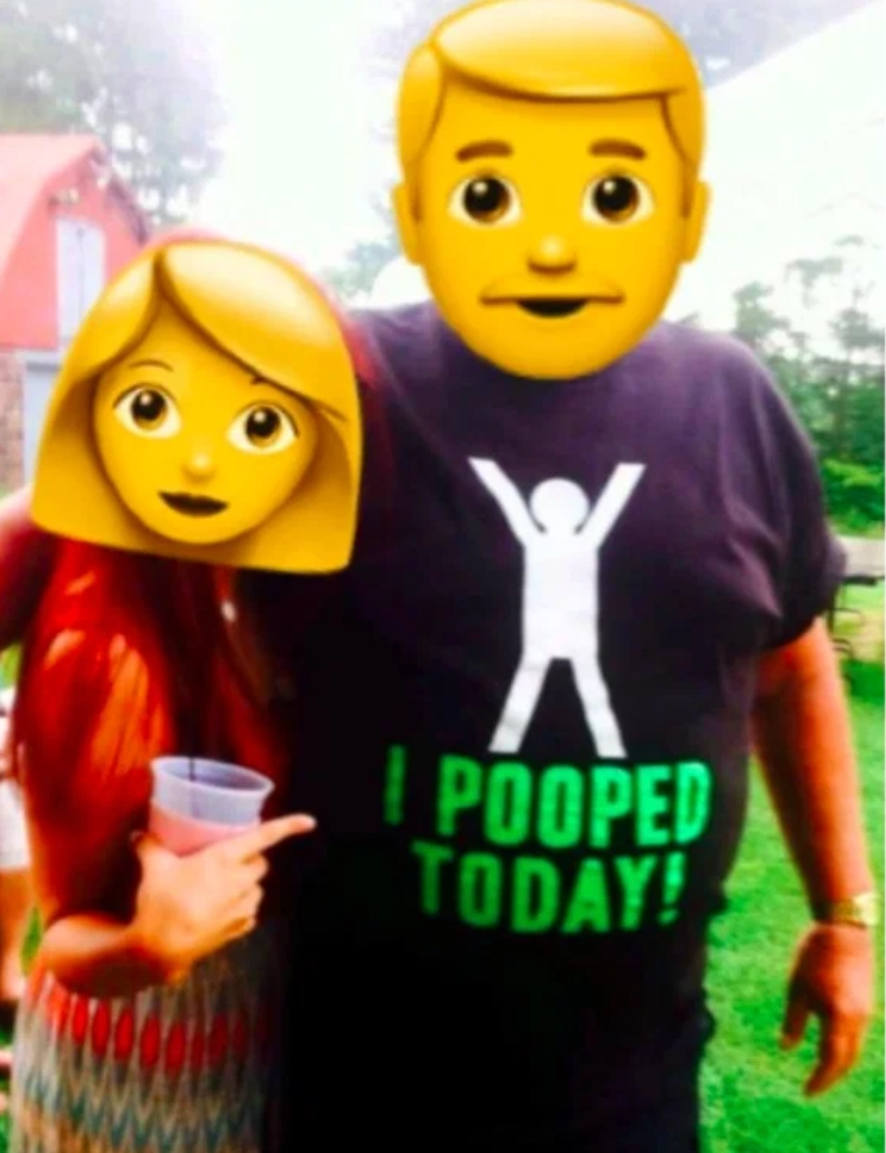 А вы бы пустили на свою свадьбу гостя в футболке с надписью “Я сегодня покакал”? 