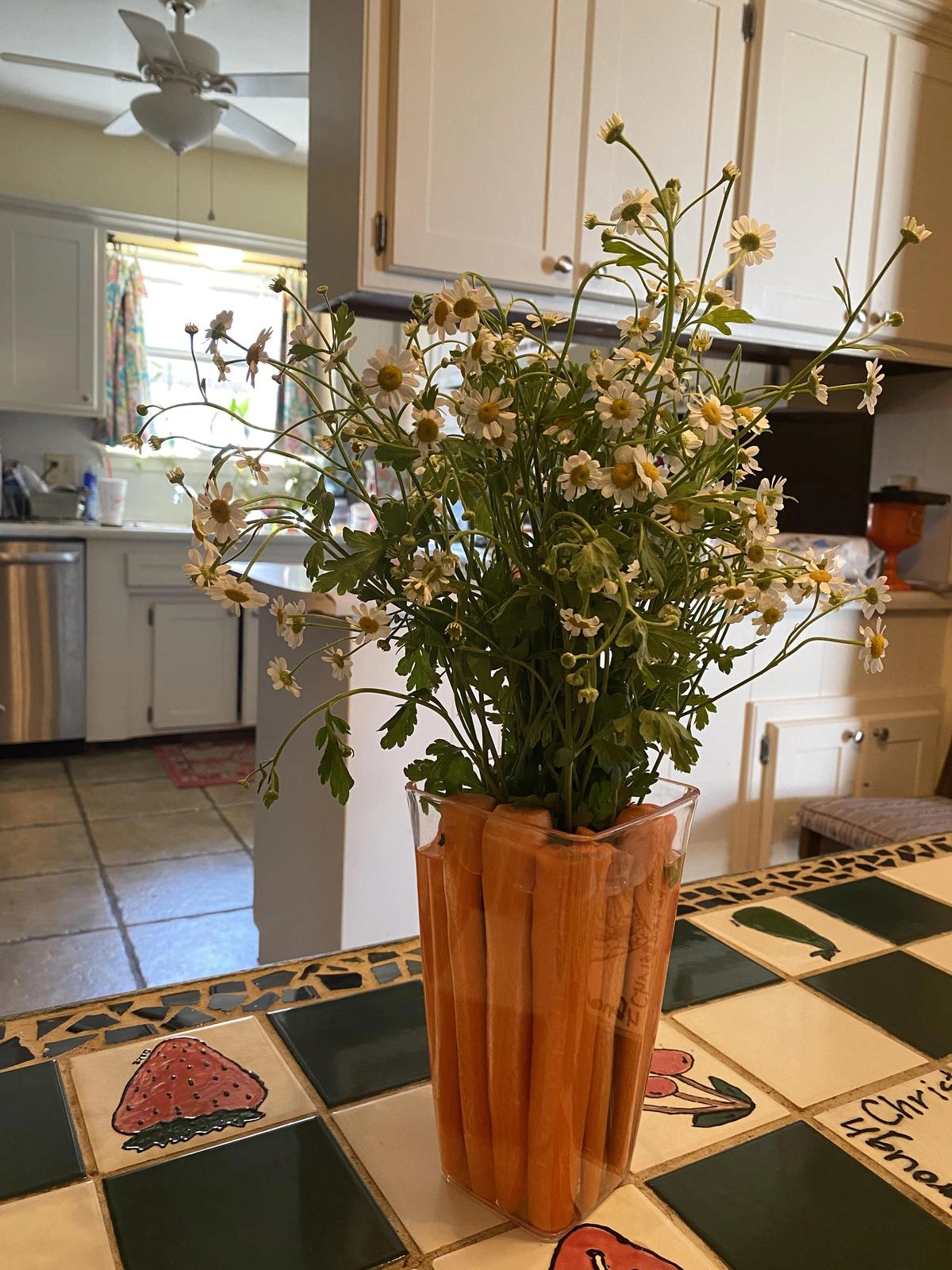 “Пасхальный букет от моей талантливой свекрови” 