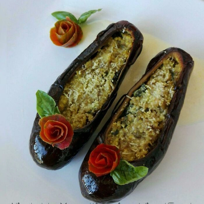 Не желаете на обед туфли из баклажанчика? 