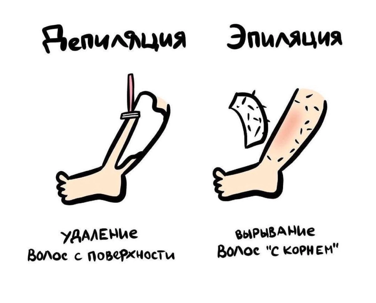 Эпиляция в разы больнее