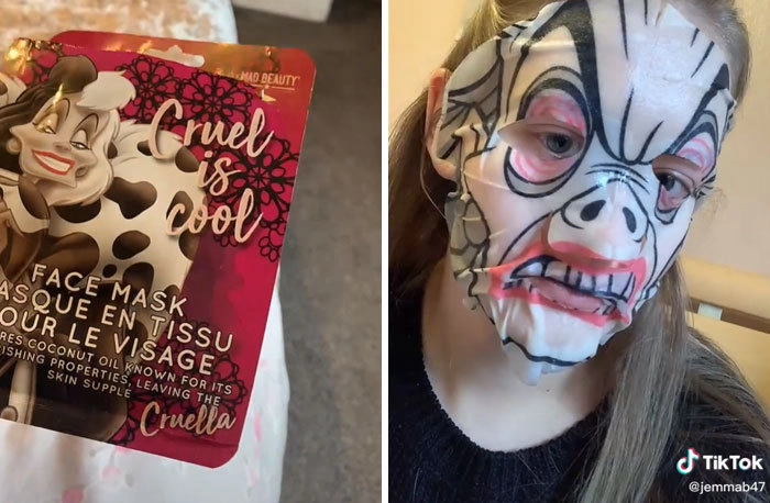 Еще одна чудо-маска с эффектом отпугивания окружающих 