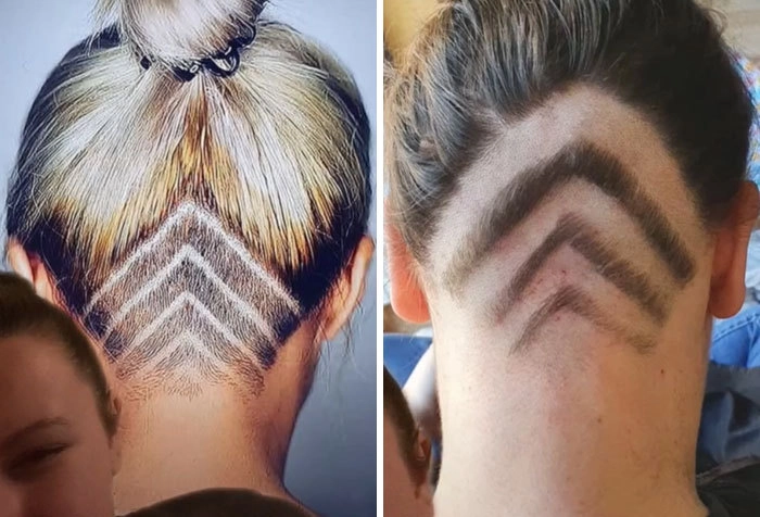 Ох, надеемся волосы скоро отрастут 