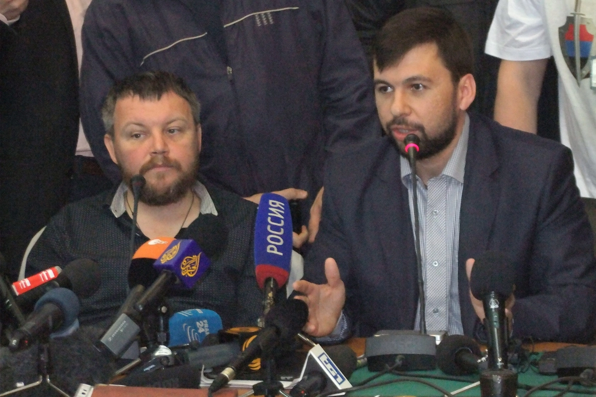 Андрей Пургин и Денис Пушилин. Андрей Пургин и Денис Пушилин.