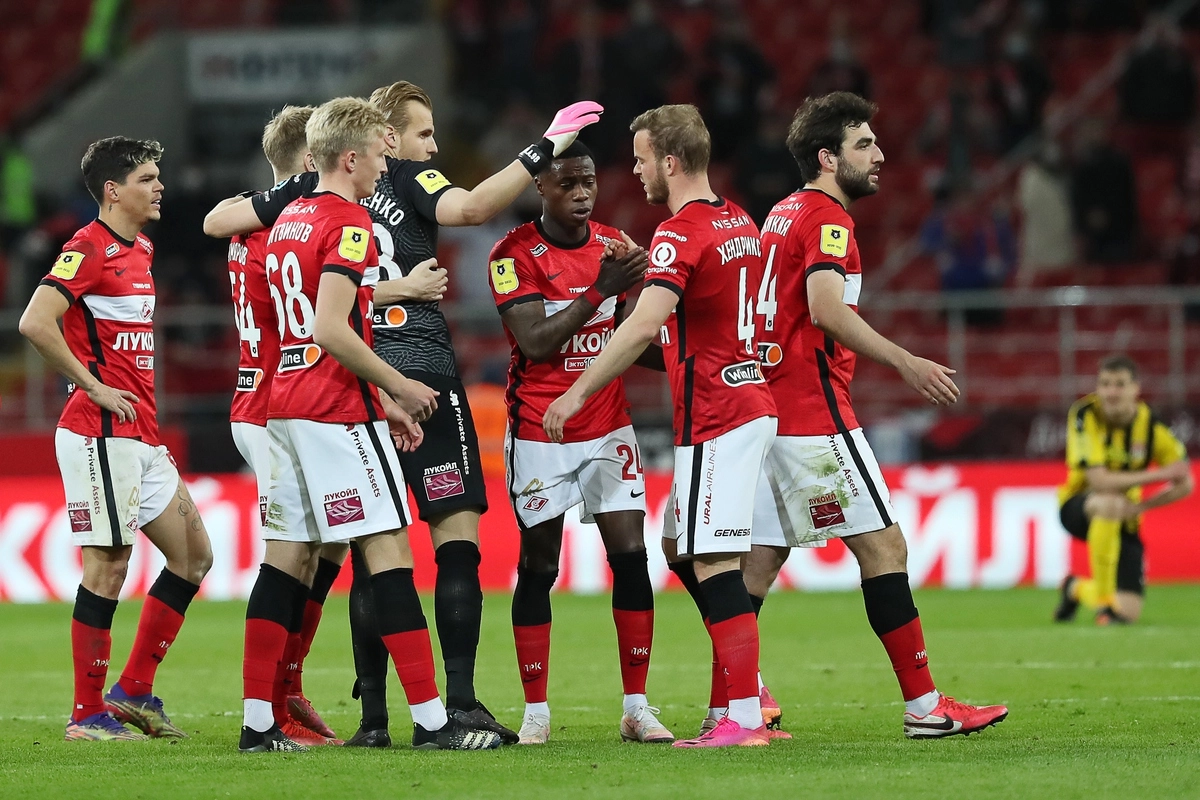 "Спартак" выиграл у "Химок" &copy; Антон Новодережкин/ТАСС