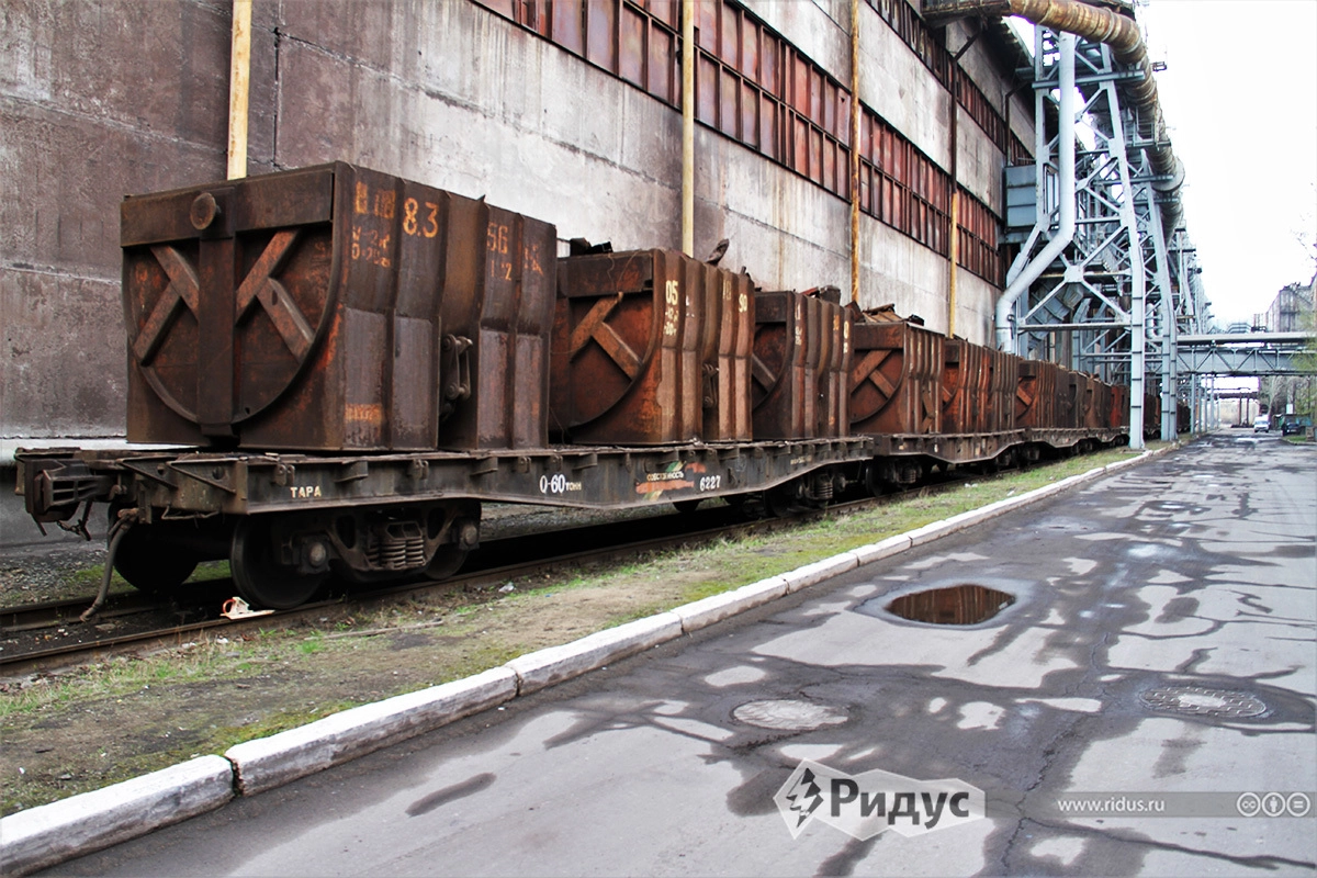 технологическая тара для транспортировки лома из копрового цеха в электросталеплавильный цех (сокращенно - ЭСПЦ)