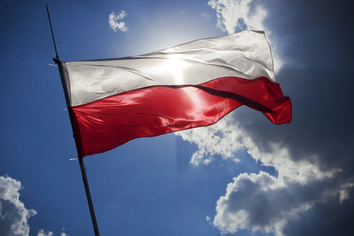 Флаг Польши. 