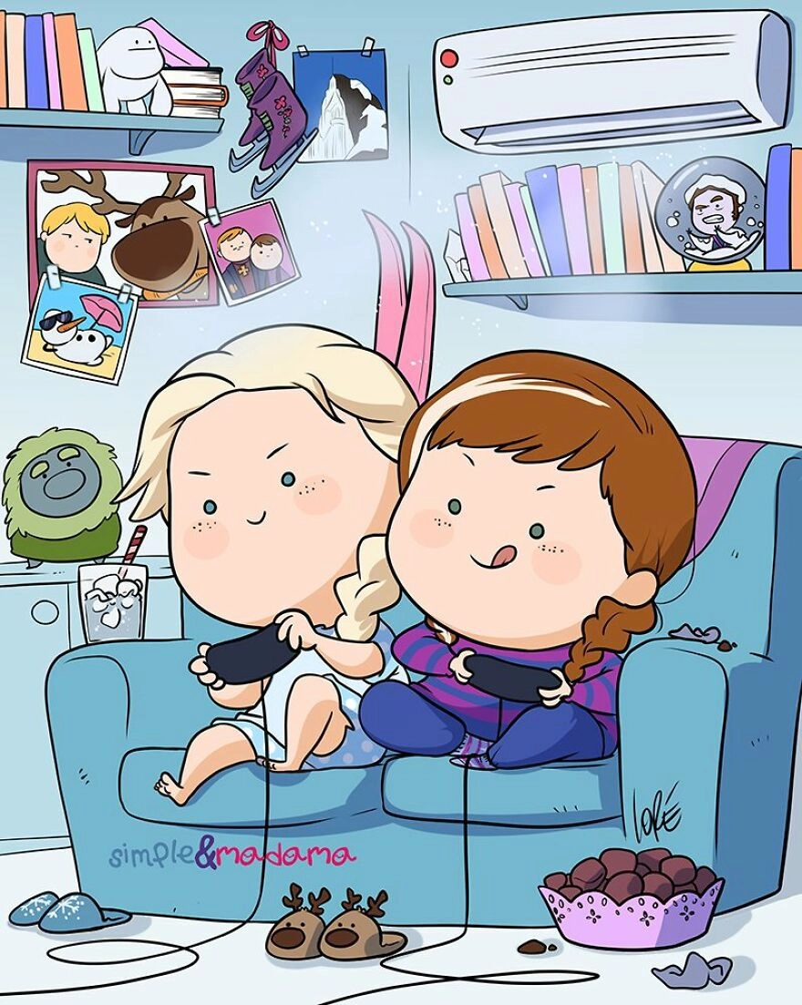 Эльза и Анна. Эльза и Анна.