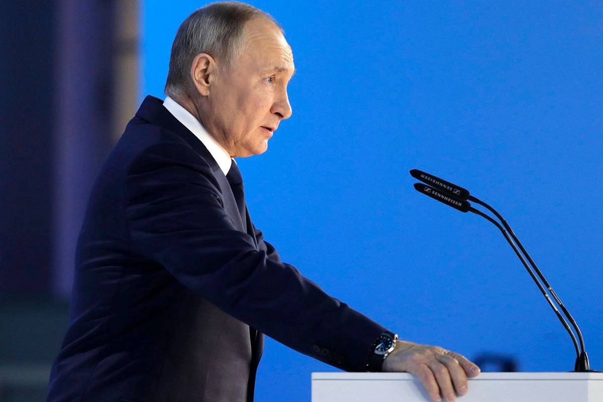 Выступление Владимира Путина 21 апреля 2021г.