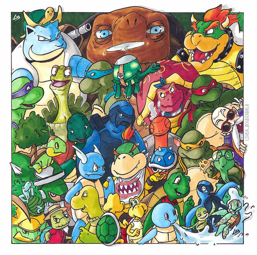 Черепашья команда. 