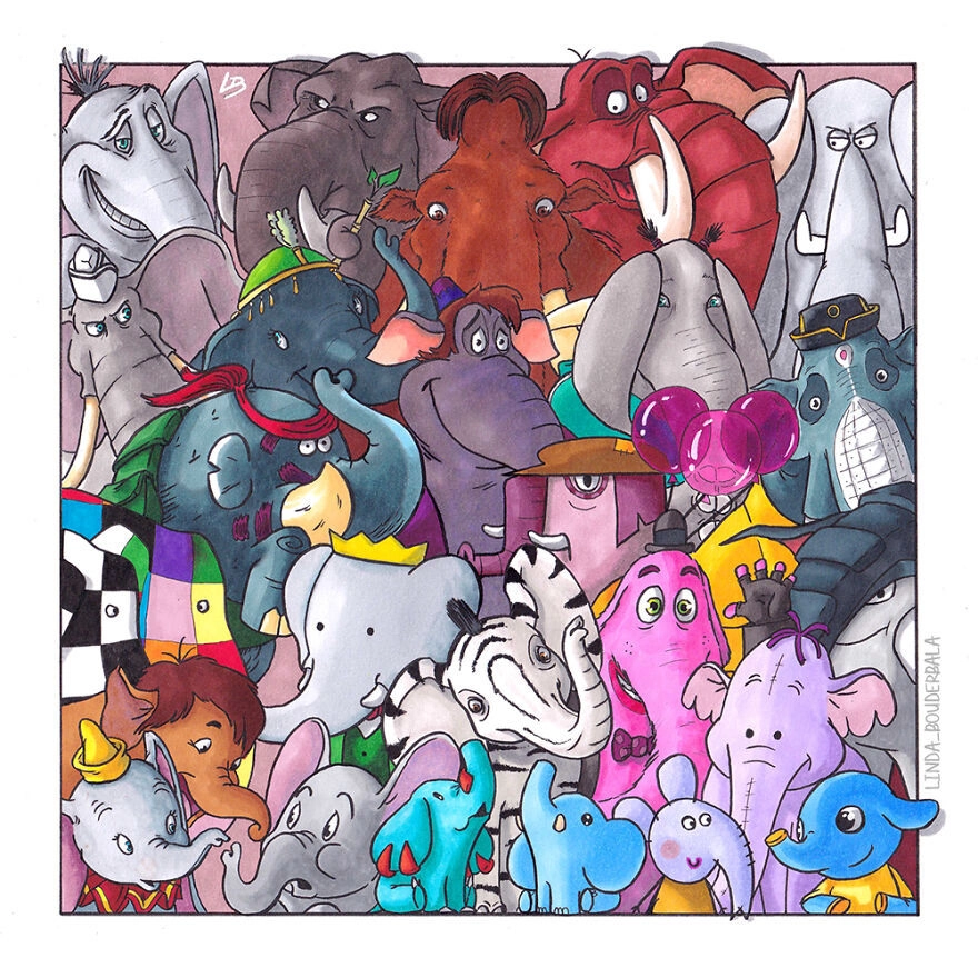 Команда слонов. 