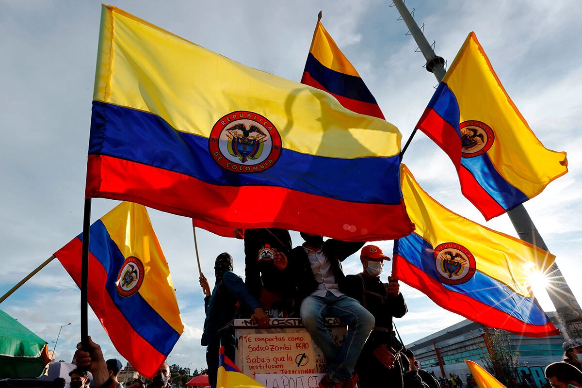Протестные акции в Колумбии 