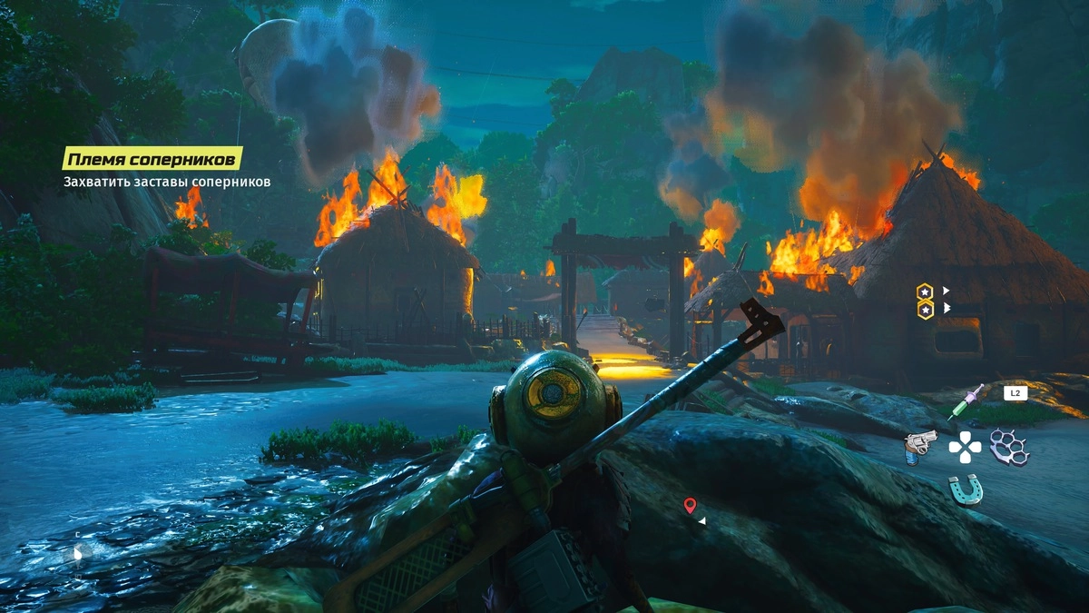 Враги сожгли родную хату.