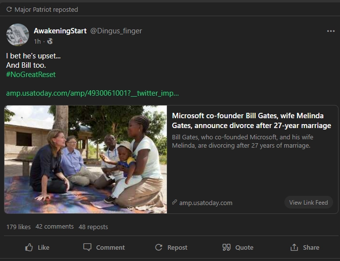 Держу пари, он расстроен... И Билл тоже.