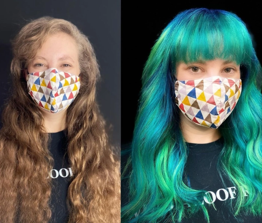 Кажется, девушка даже помолодела на десять лет Кажется, девушка даже помолодела на десять лет