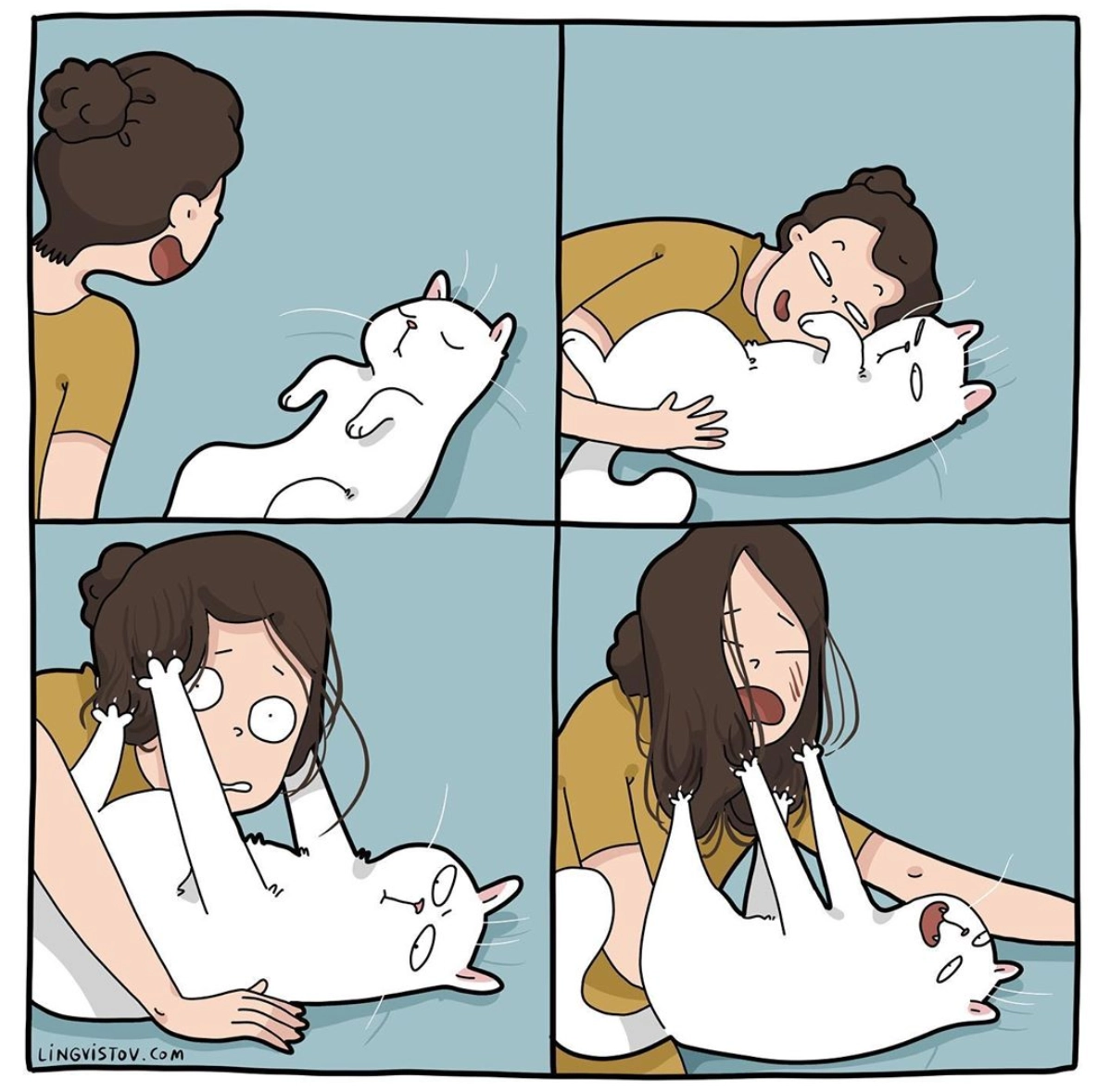 “За эти обнимашки тебе придется дорого заплатить”. “За эти обнимашки тебе придется дорого заплатить”.