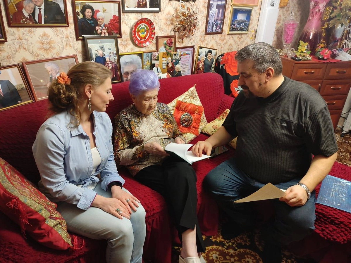 В гостях у ветерана 