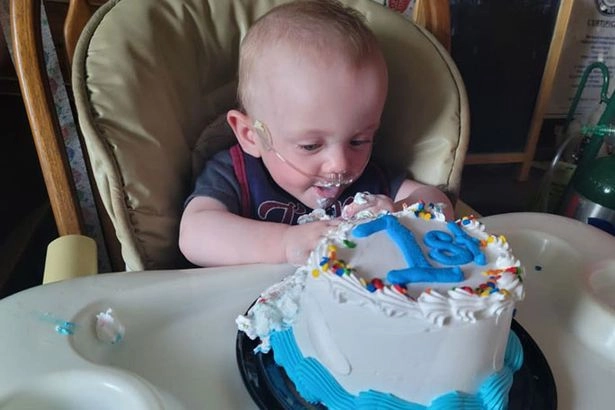 5 июня маленький счастливчик отпраздновал свой первый день рождения 
