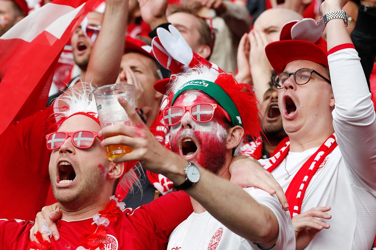 Болельщики сборной Дании Болельщики сборной Дании