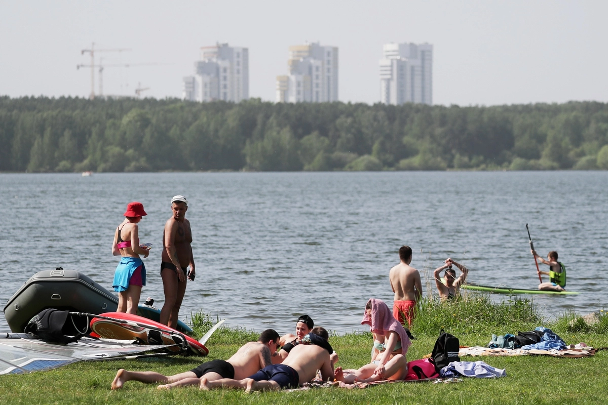 Жара в Екатеринбурге. 