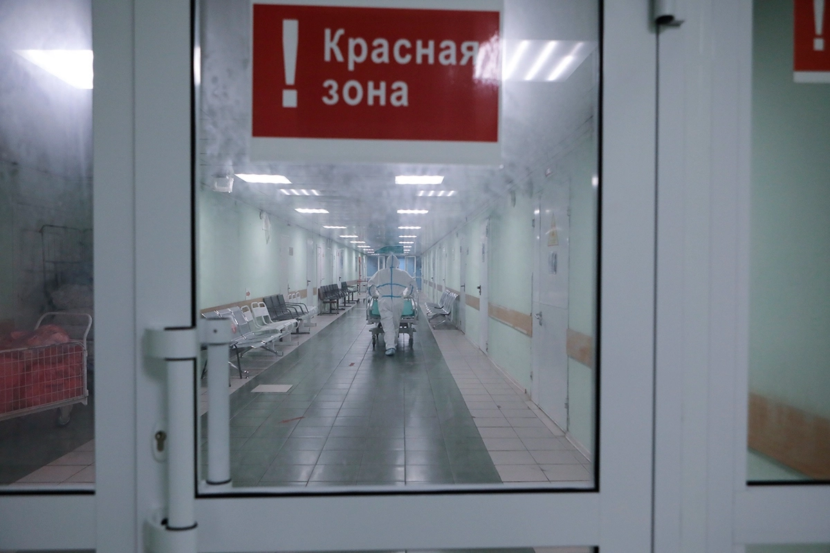 Госпиталь для больных COVID-19 © Сандурская Софья/Агентство «Москва» 
