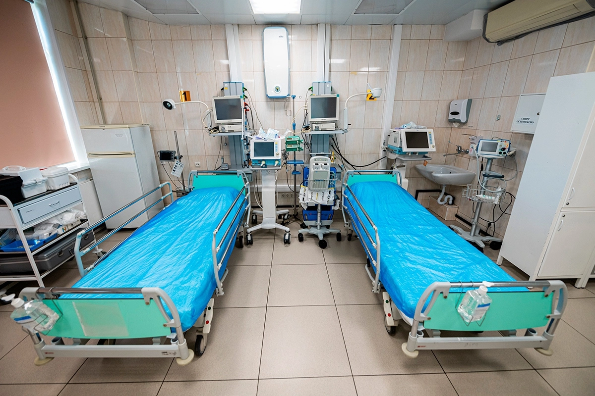 Коронавирусный стационар © Агентство «Москва» Коронавирусный стационар © Агентство «Москва»